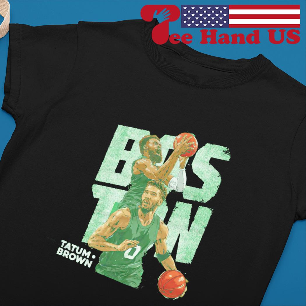 Discount Jayson Tatum Jaylen Brown Boston Duo Fashionable T-shirt