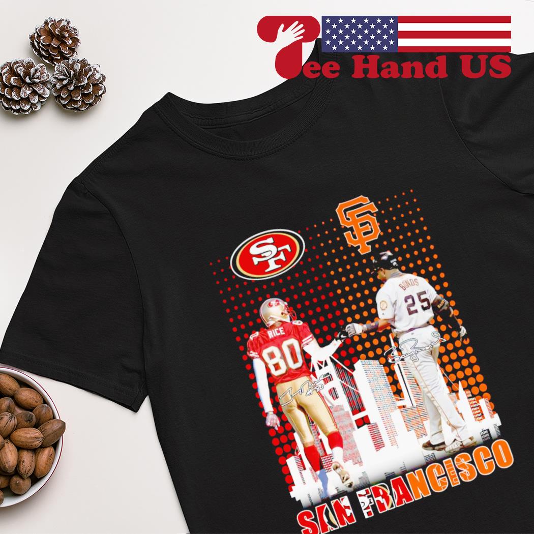 Niners signatures Ronnie Lott Jerry Rice San Francisco 49ers shirt, hoodie,  sweater, ladies-tee and tank top