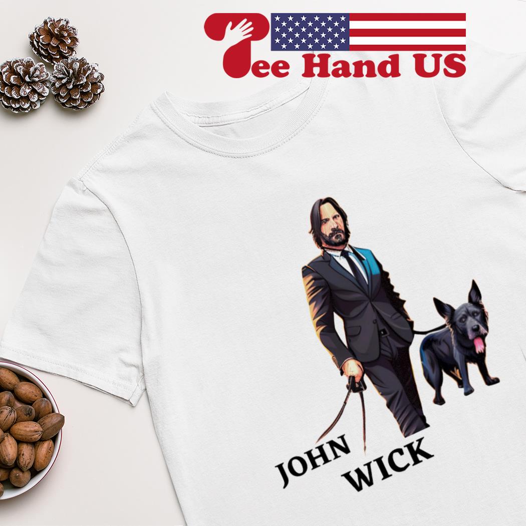 John Wick new style boss and dog shirt
