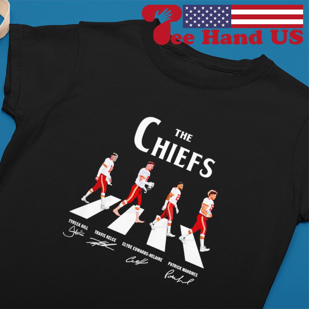 Kansas City Chiefs Abbey Road signatures shirt, hoodie, sweater, long  sleeve and tank top