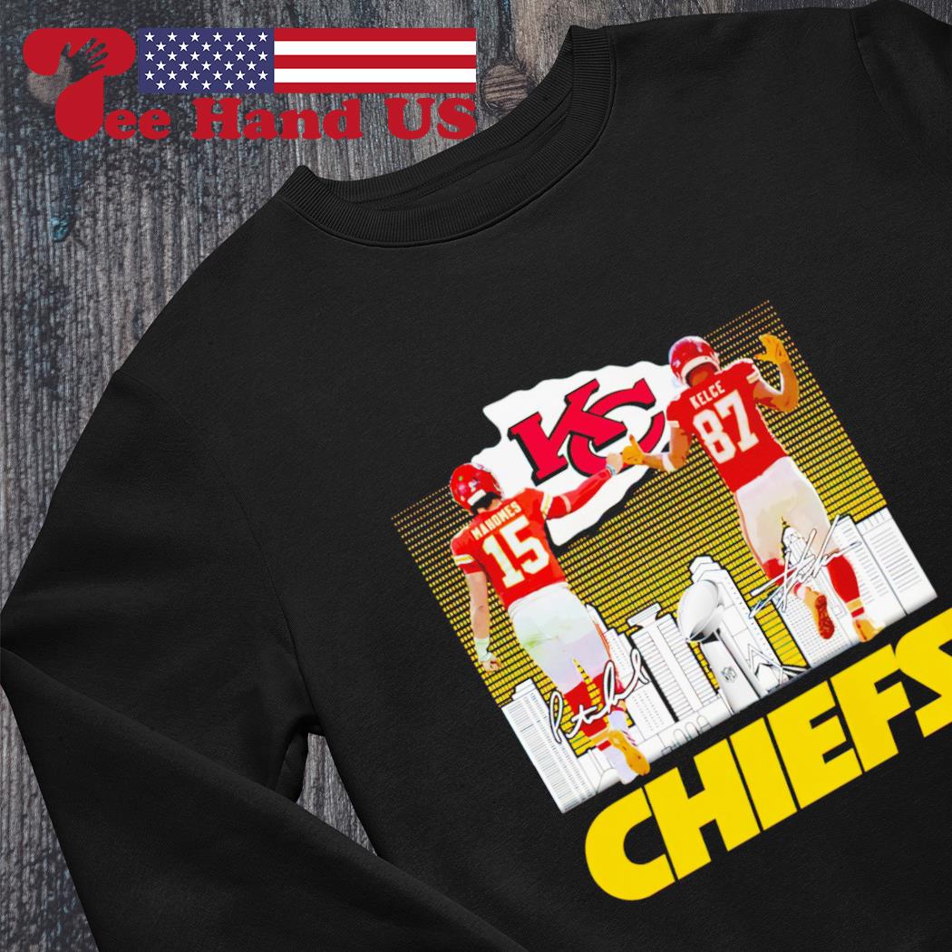 SALE!!! Patrick Mahomes & Travis Kelce T shirt Kansas City Chiefs Shirt  S-3XL