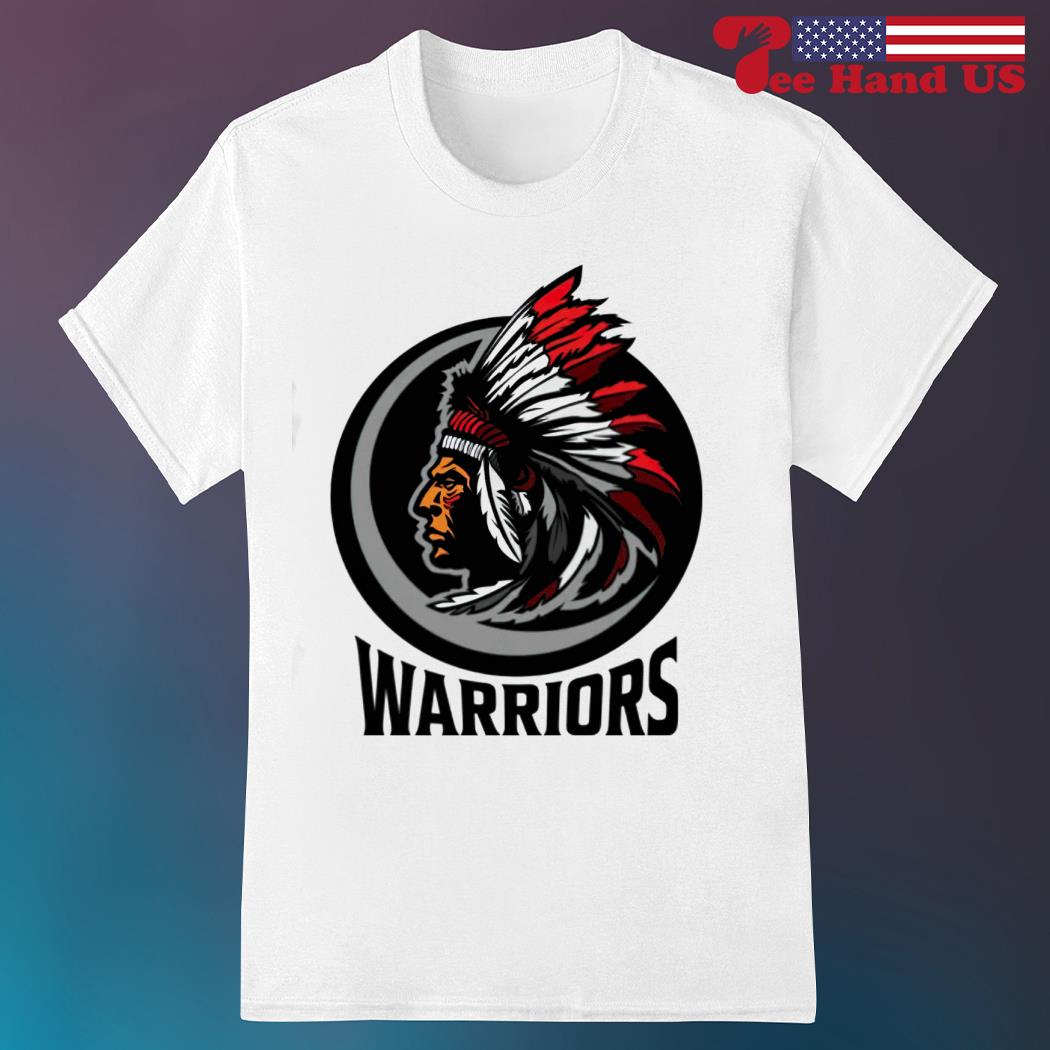 Kyrie Irving wearing a Warriors 2023 shirt