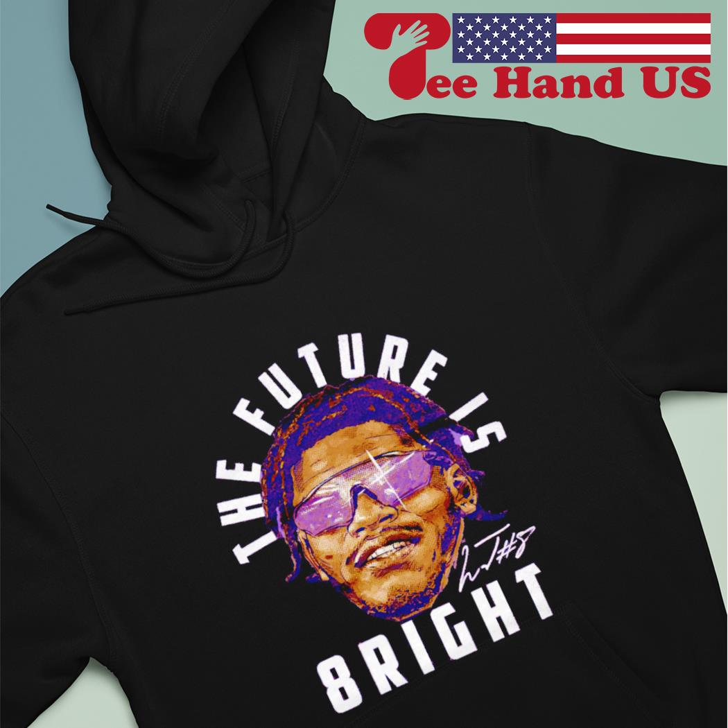 Lamar Jackson Sunglasses the future is 8right signature 2023 shirt, hoodie,  sweater, long sleeve and tank top