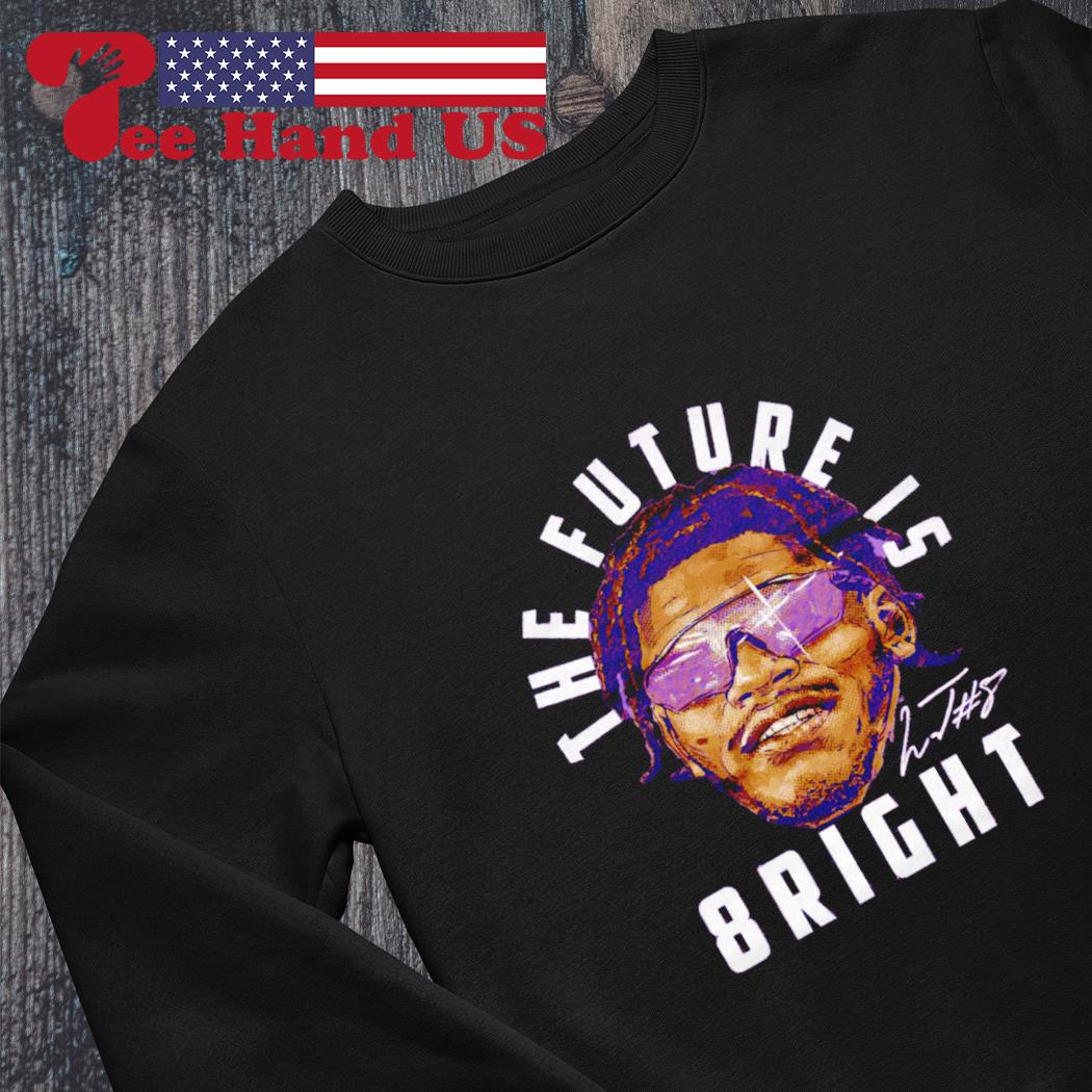 Lamar Jackson Sunglasses the future is 8right signature 2023 shirt, hoodie,  sweater, long sleeve and tank top