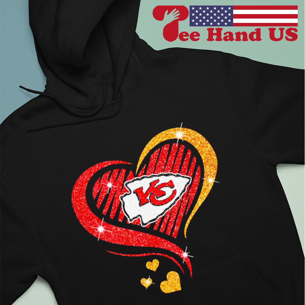 Love Kansas City Chiefs big heart shirt, hoodie, sweater, long