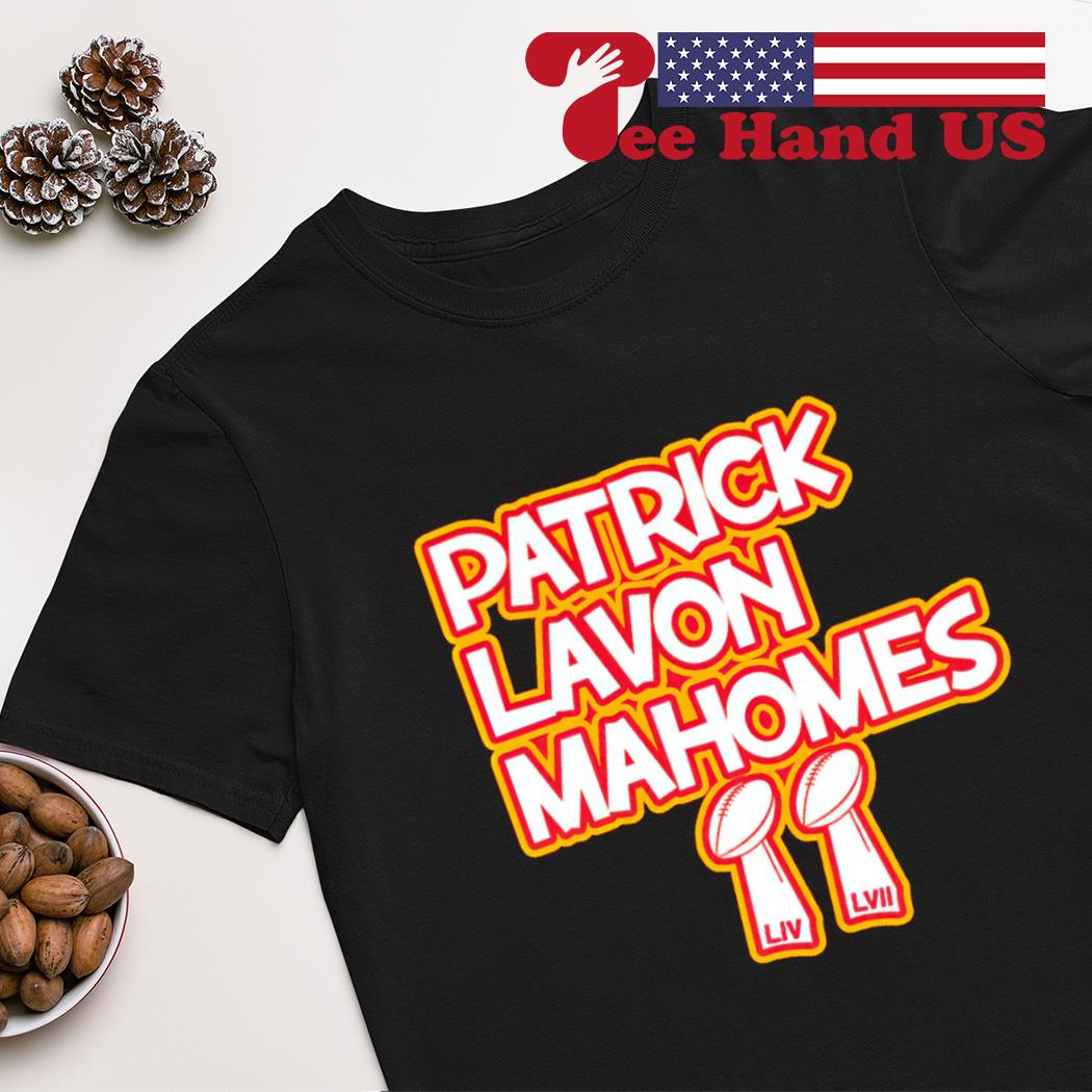 Patrick Lavon Mahomes trophy shirt
