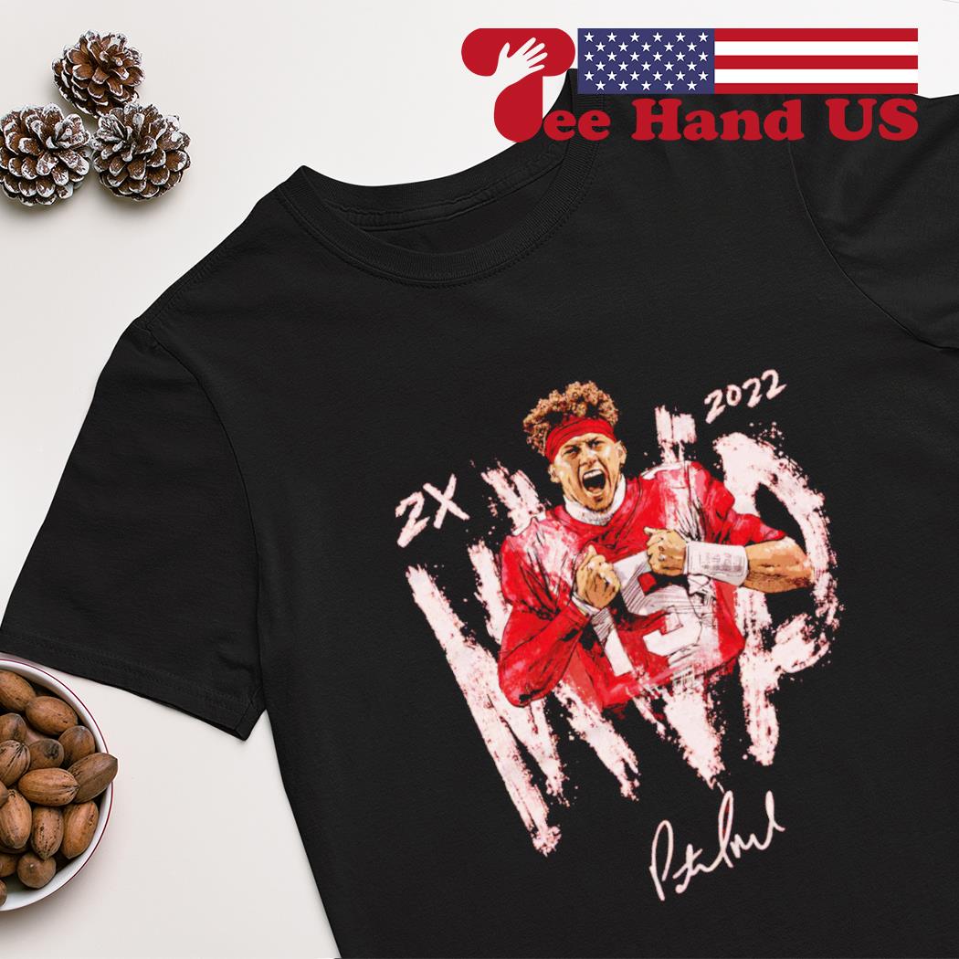 Patrick Mahomes II Kansas City 2X MVP signature shirt