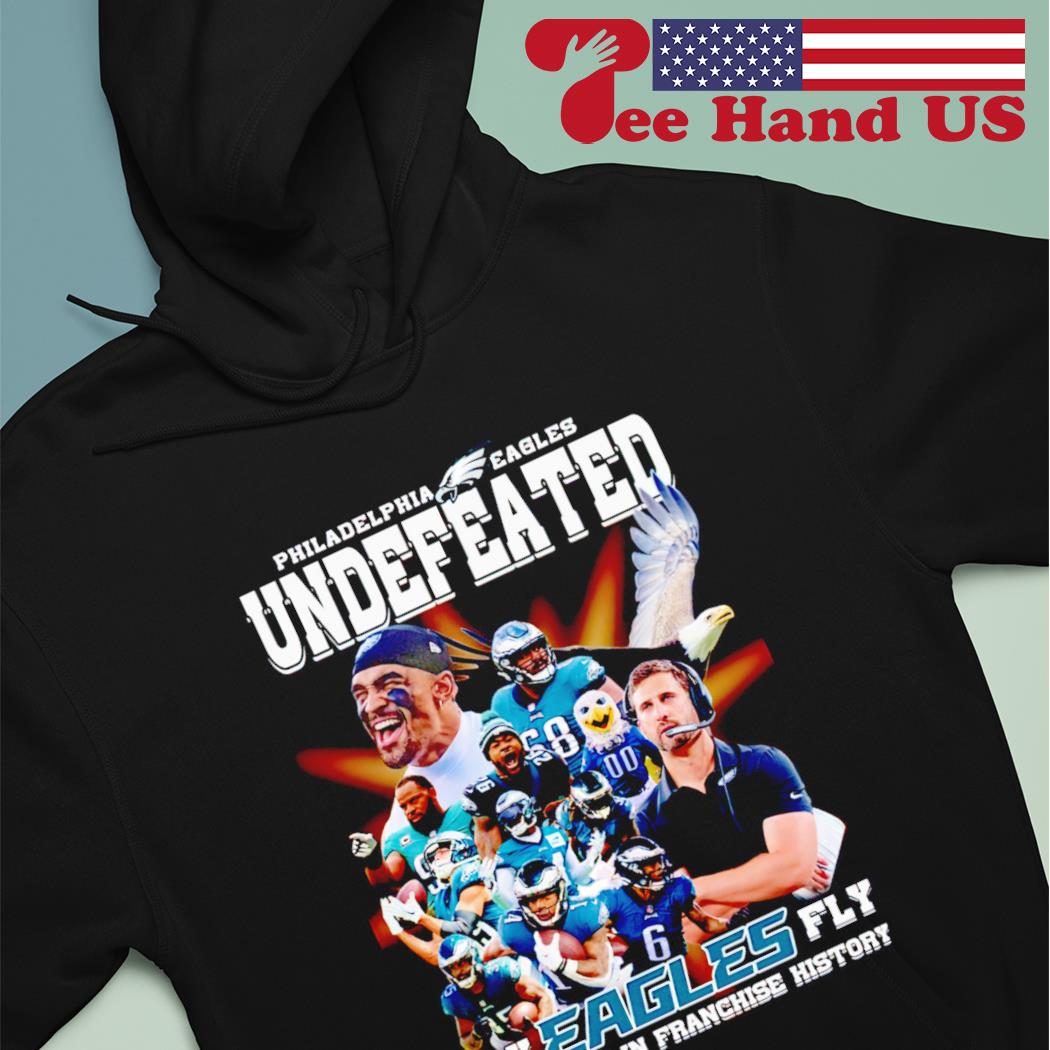 Philadelphia Eagles Undefeated Fly Eagles Fly Shirt