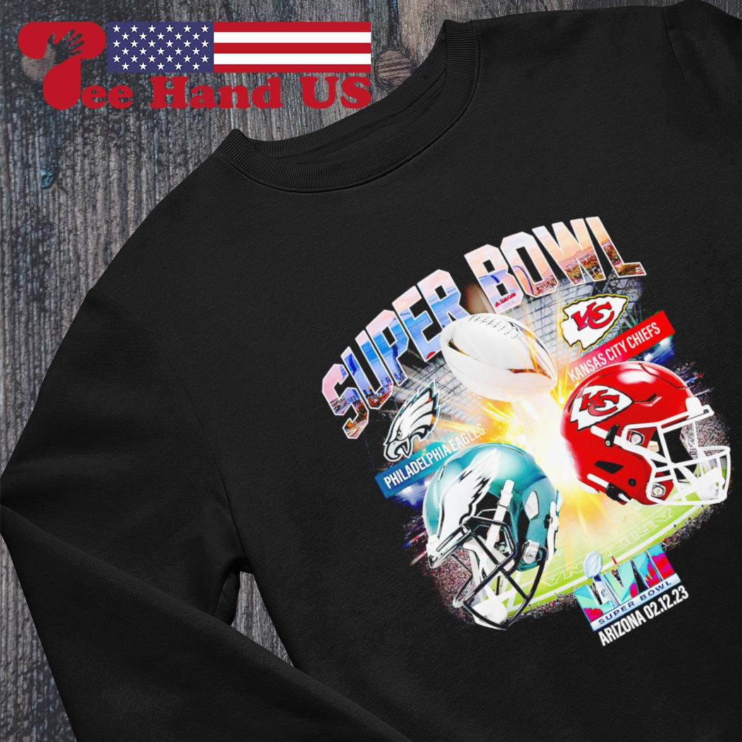 Super Bowl 2023 Philadelphia Eagles VS Kansas City Cheifs T Shirt