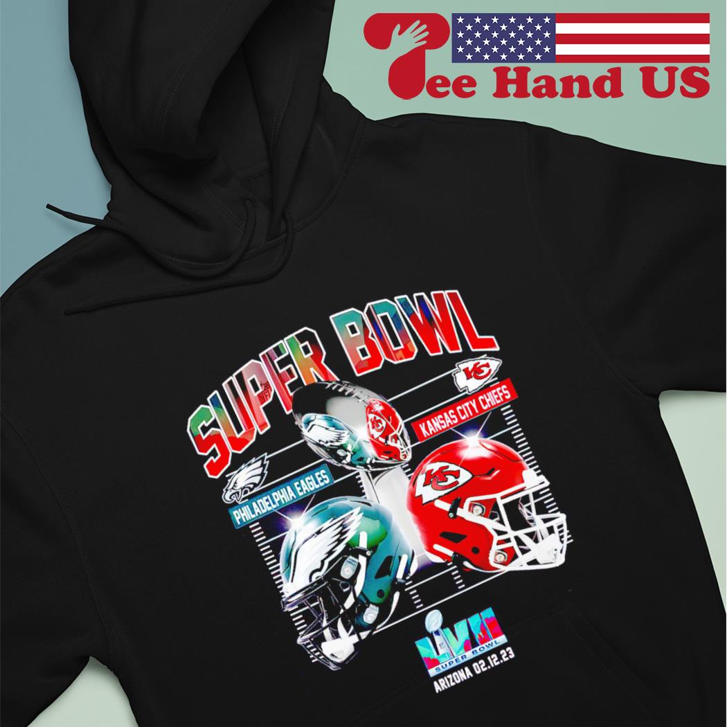 Super bowl 2023 vintage philadelphia eagles Kansas city Chiefs shirt,  hoodie, longsleeve tee, sweater