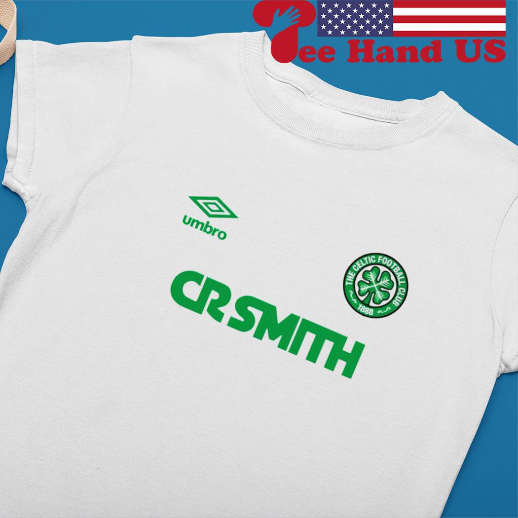 Celtic Away football shirt 1984 - 1986. Sponsored by CR Smith