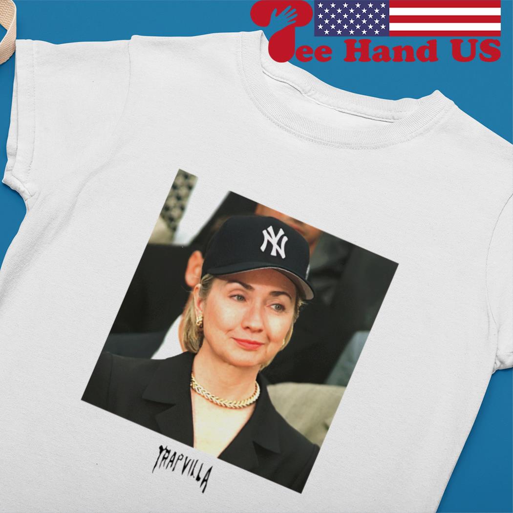 Rihanna Wears a T-Shirt of Herself Wearing a T-Shirt of Hillary