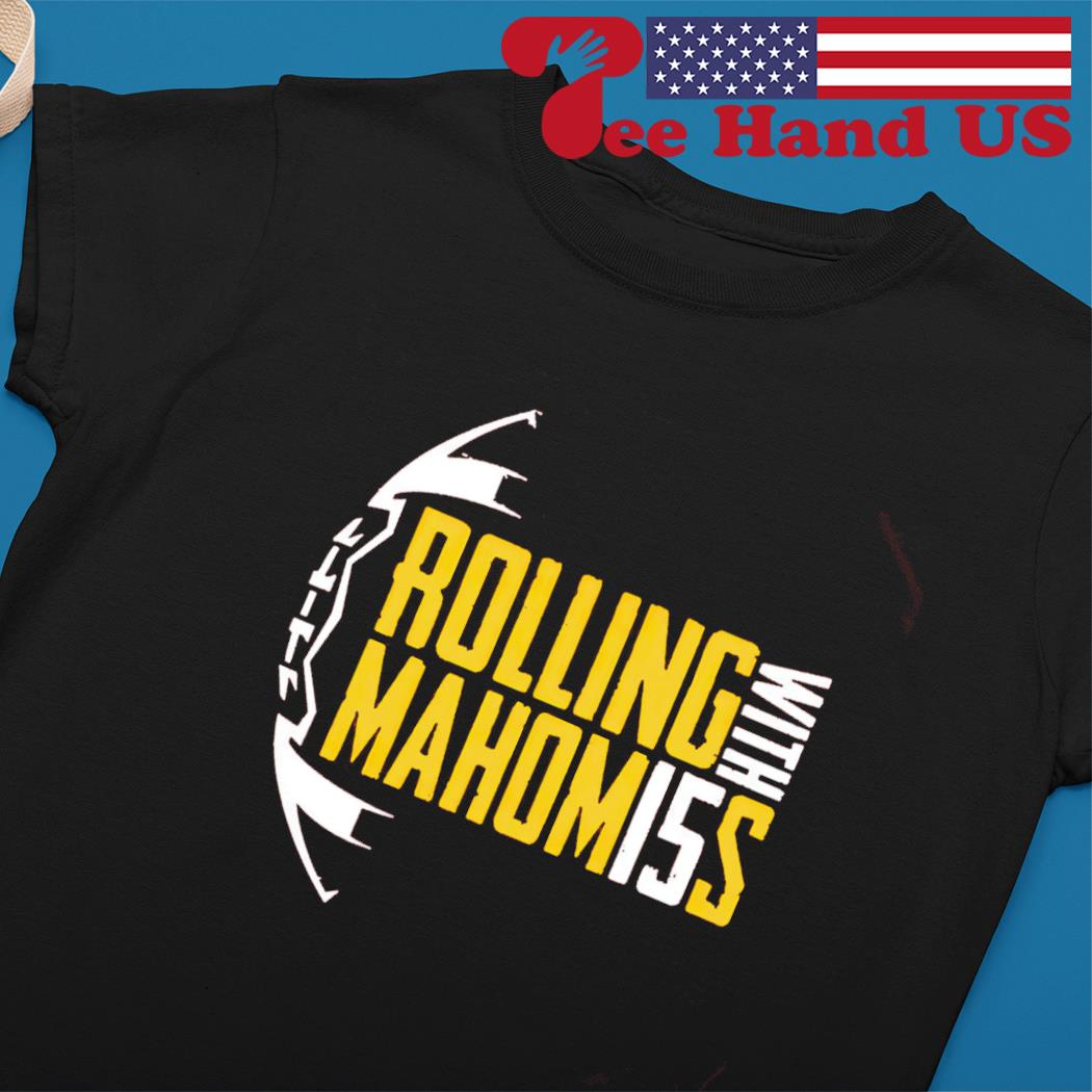 Rolling With Mahomes Tshirt Women Mahomes Womens Shirt