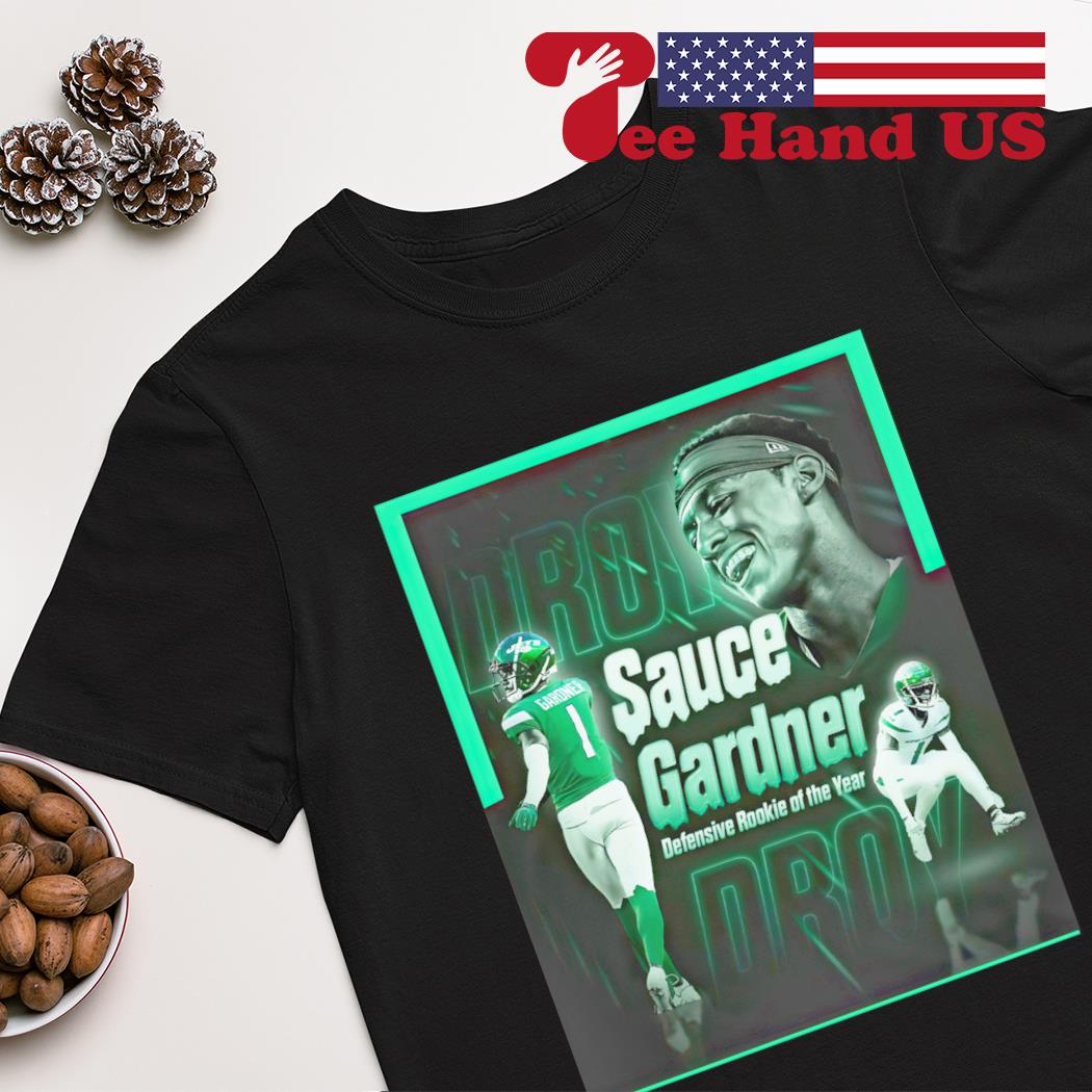 Sauce Gardner #1 New York Jets Droy Defensive Offensive Rookie Of The Year shirt