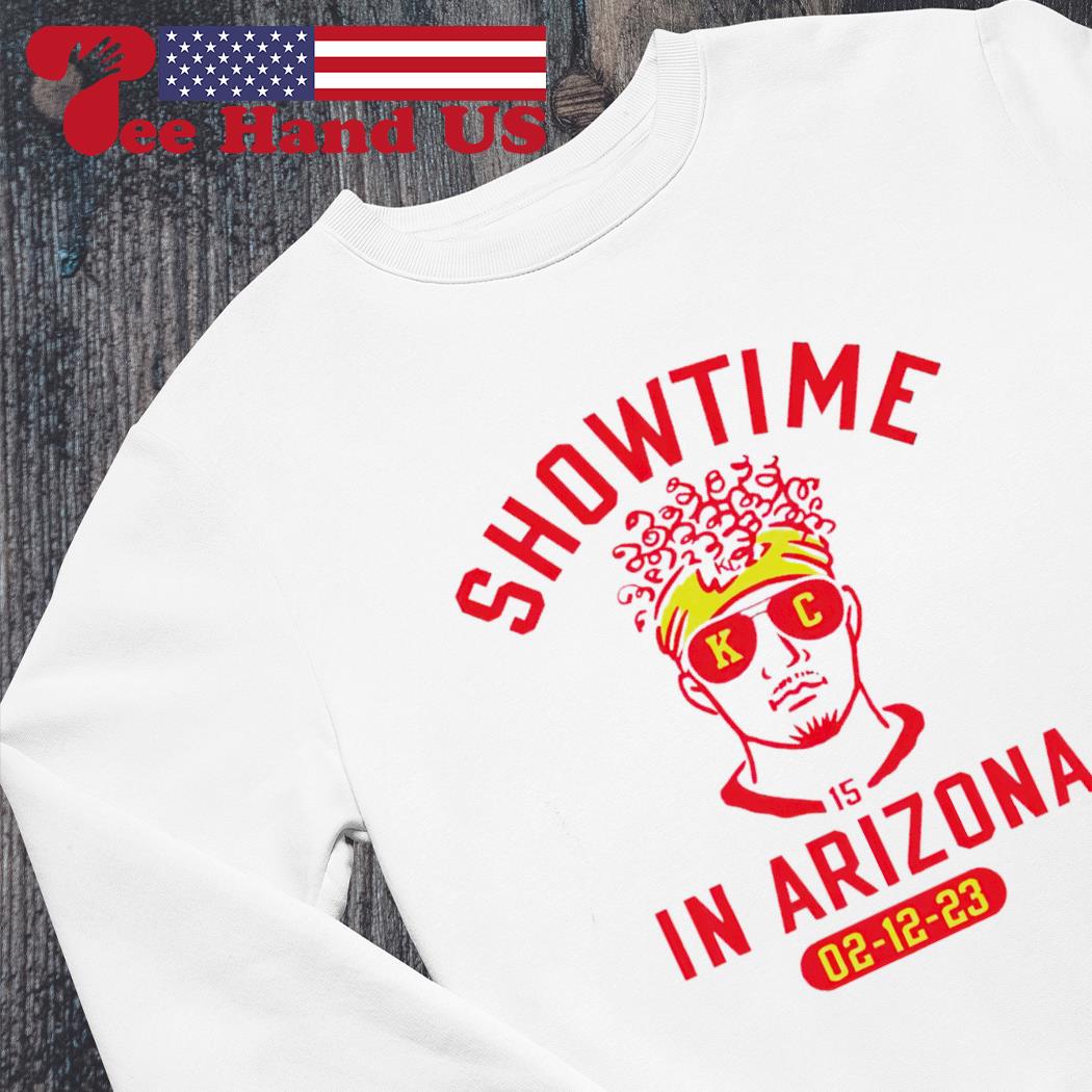 Patrick Mahomes showtime in Arizona shirt, hoodie, sweater, long sleeve and  tank top