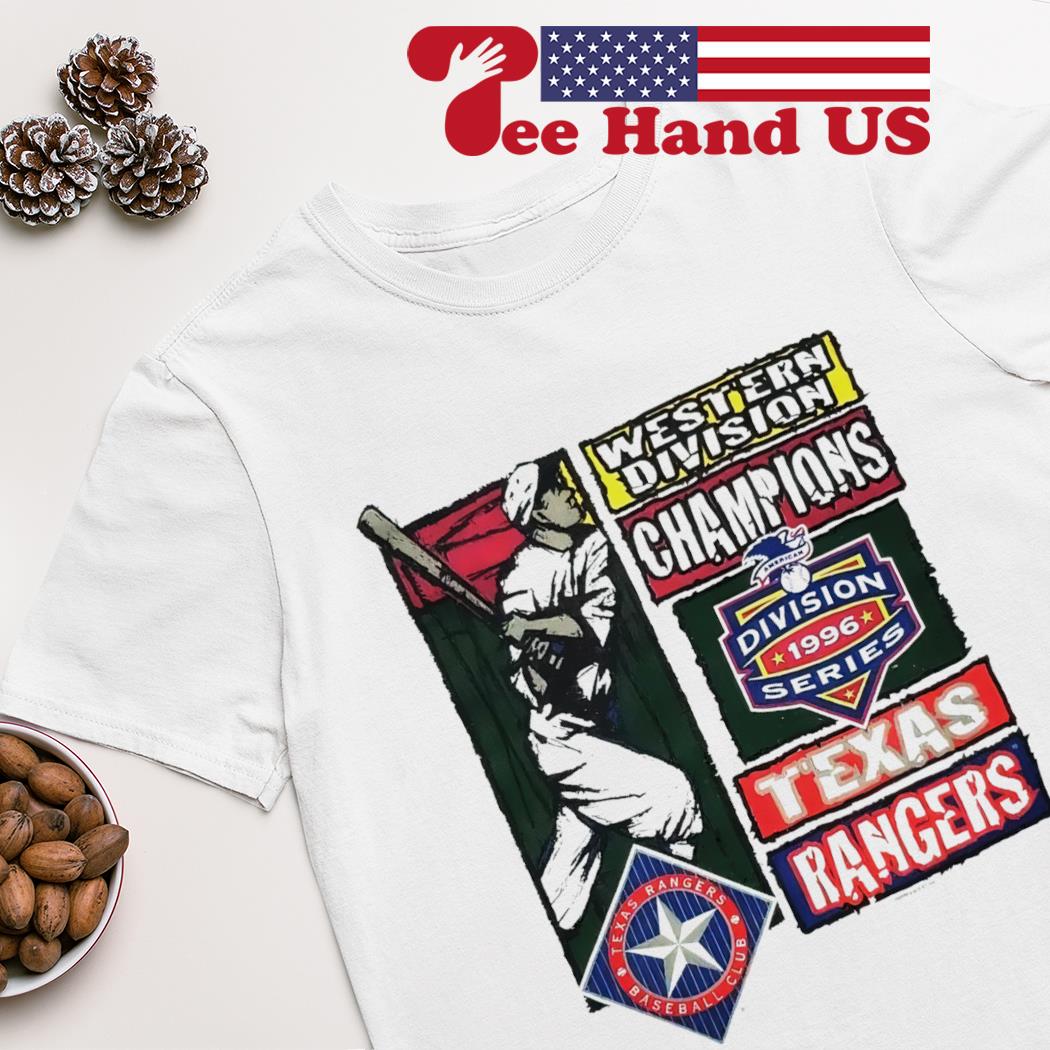 Texas Rangers western division champions division 1996 series shirt,  hoodie, sweater, long sleeve and tank top