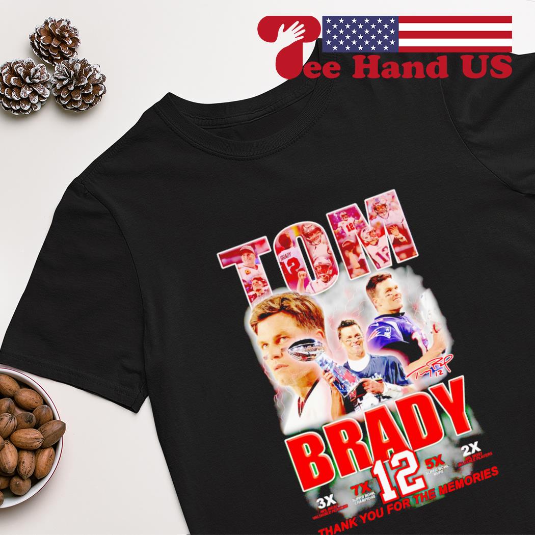 Tom Brady #13 3x NFL most valuable 7x super bowl champions 5x super bow mvp 2x NFL most valuable players signature shirt
