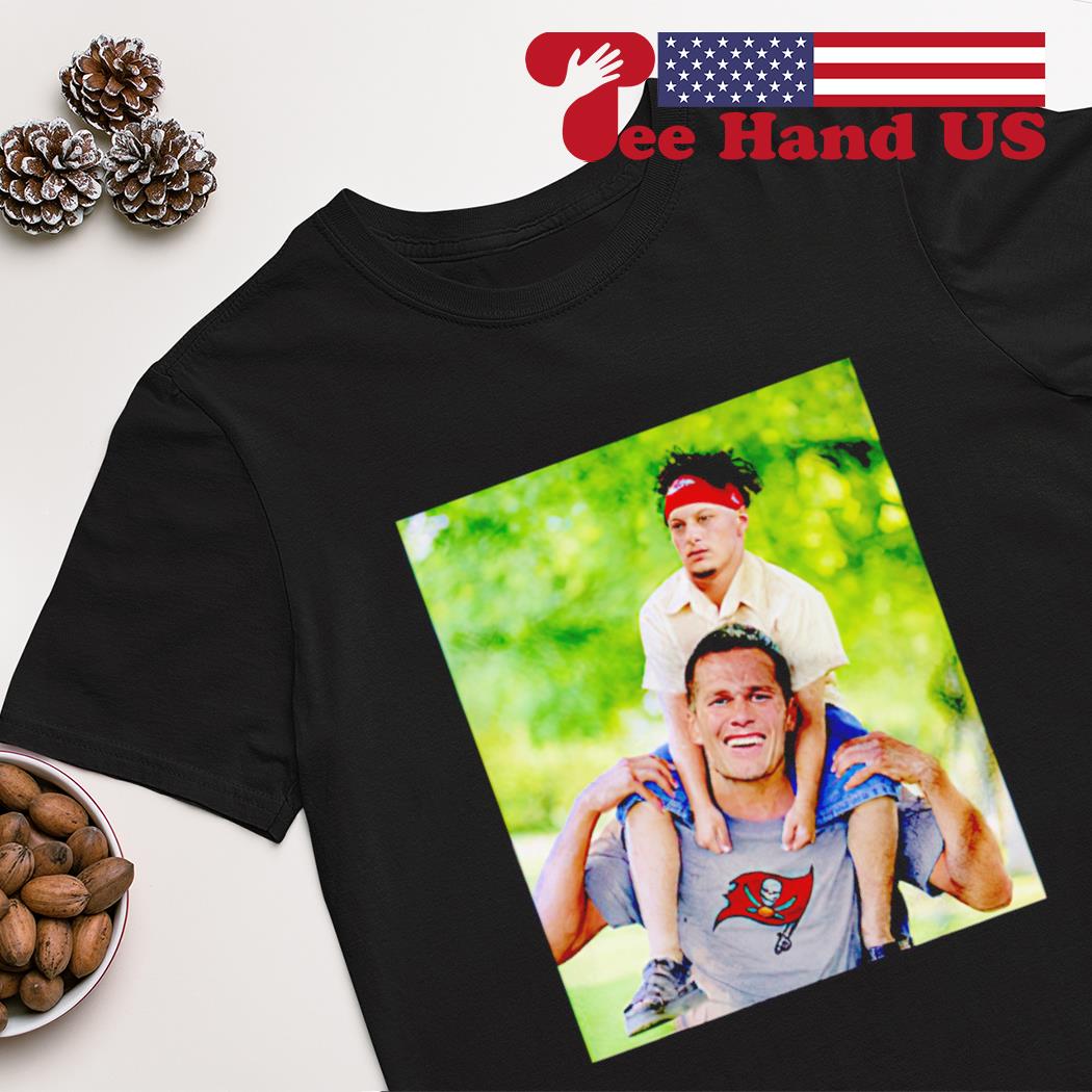 Tom Brady and Patrick Mahomes meme funny Dad and son shirt, hoodie,  sweater, longsleeve and V-neck T-shirt