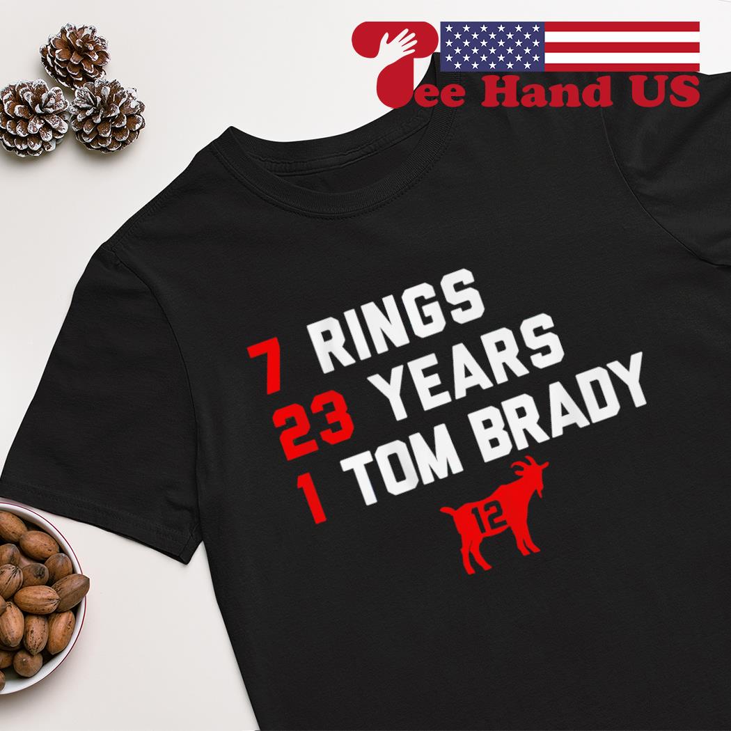 Tom Brady Goat List 2023 shirt