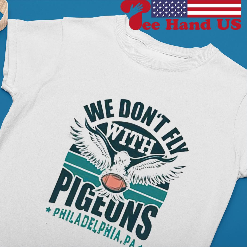 Eagles don't fly with pigeons' Unisex Baseball T-Shirt