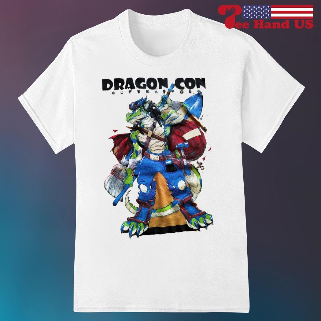 Dragon con super heroes shirt