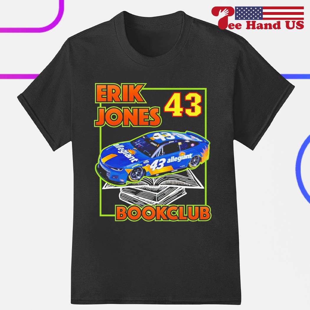Erik Jones 43 book club shirt