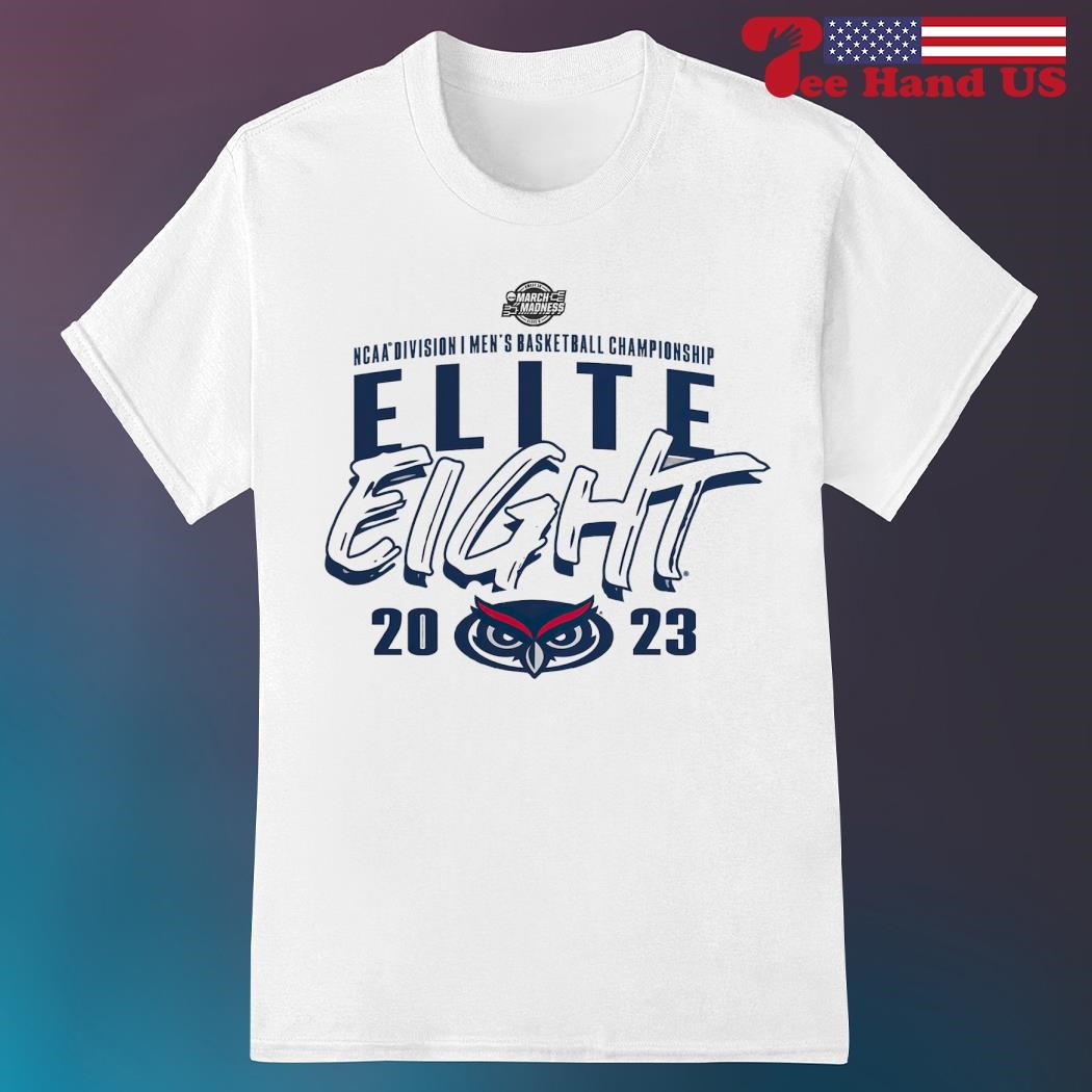 FAU Owls 2023 NCAA Men's Basketball Tournament March Madness Elite Eight Team shirt