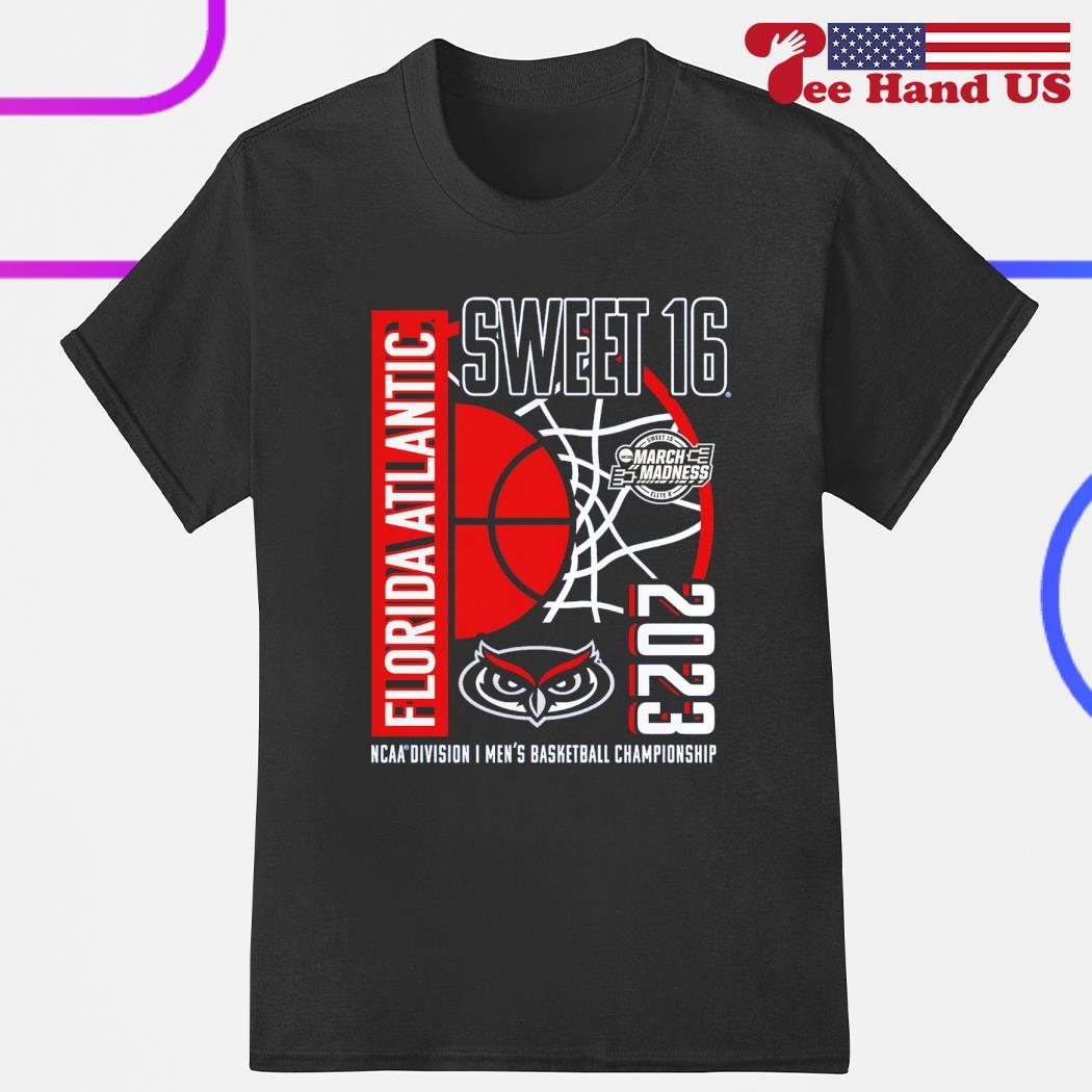 FAU Owls 2023 NCAA Men's Basketball Tournament March Madness Sweet 16 shirt