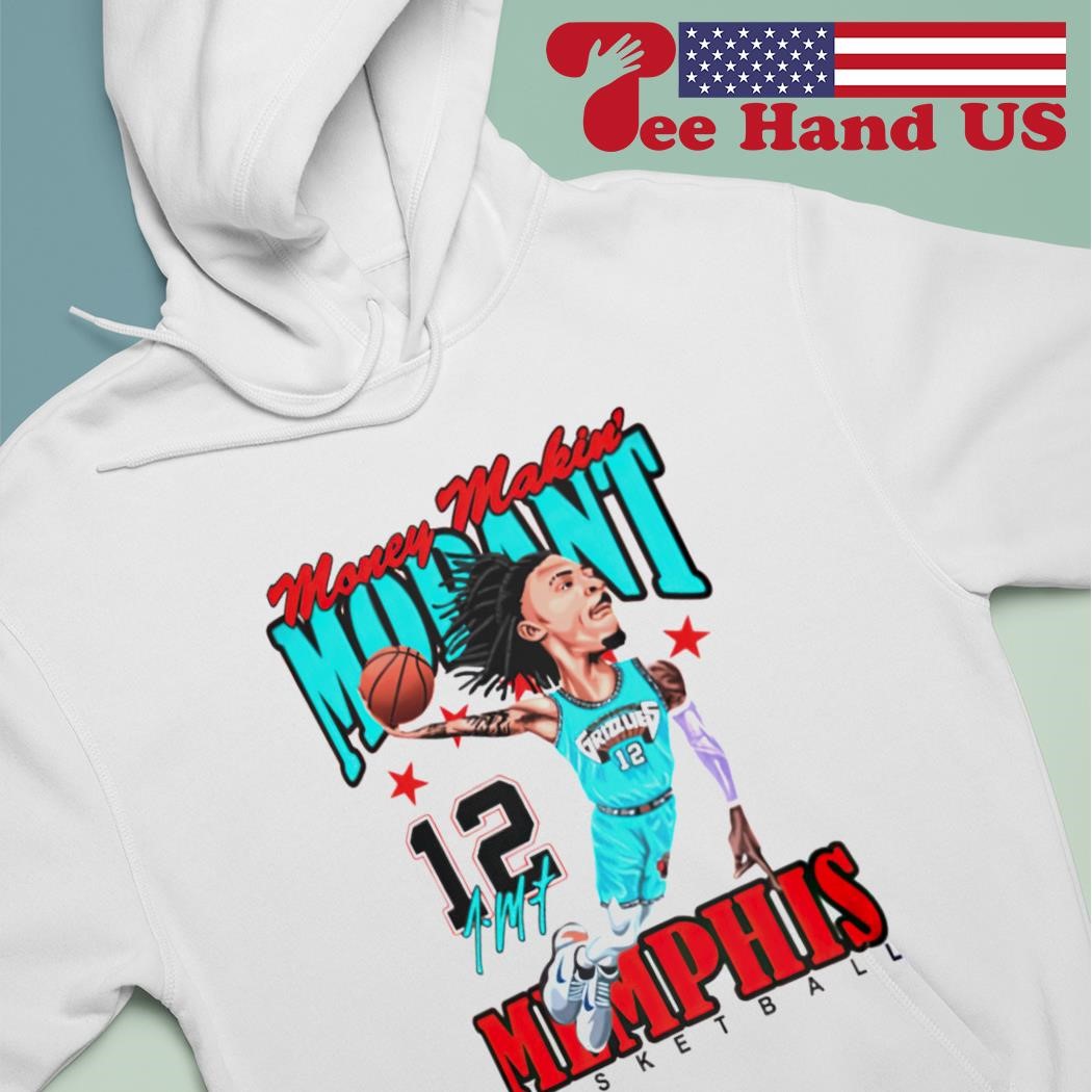 Ja Morant T-Shirt, Memphis Grizzlies Basketball, Ja Morant Grizzlies Shirt