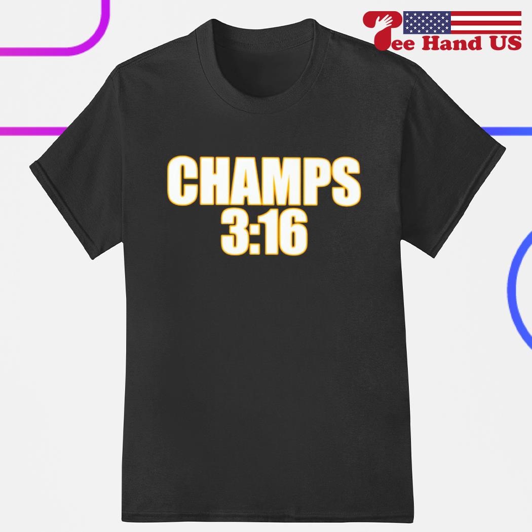 Kansas City Champs 3 16 shirt