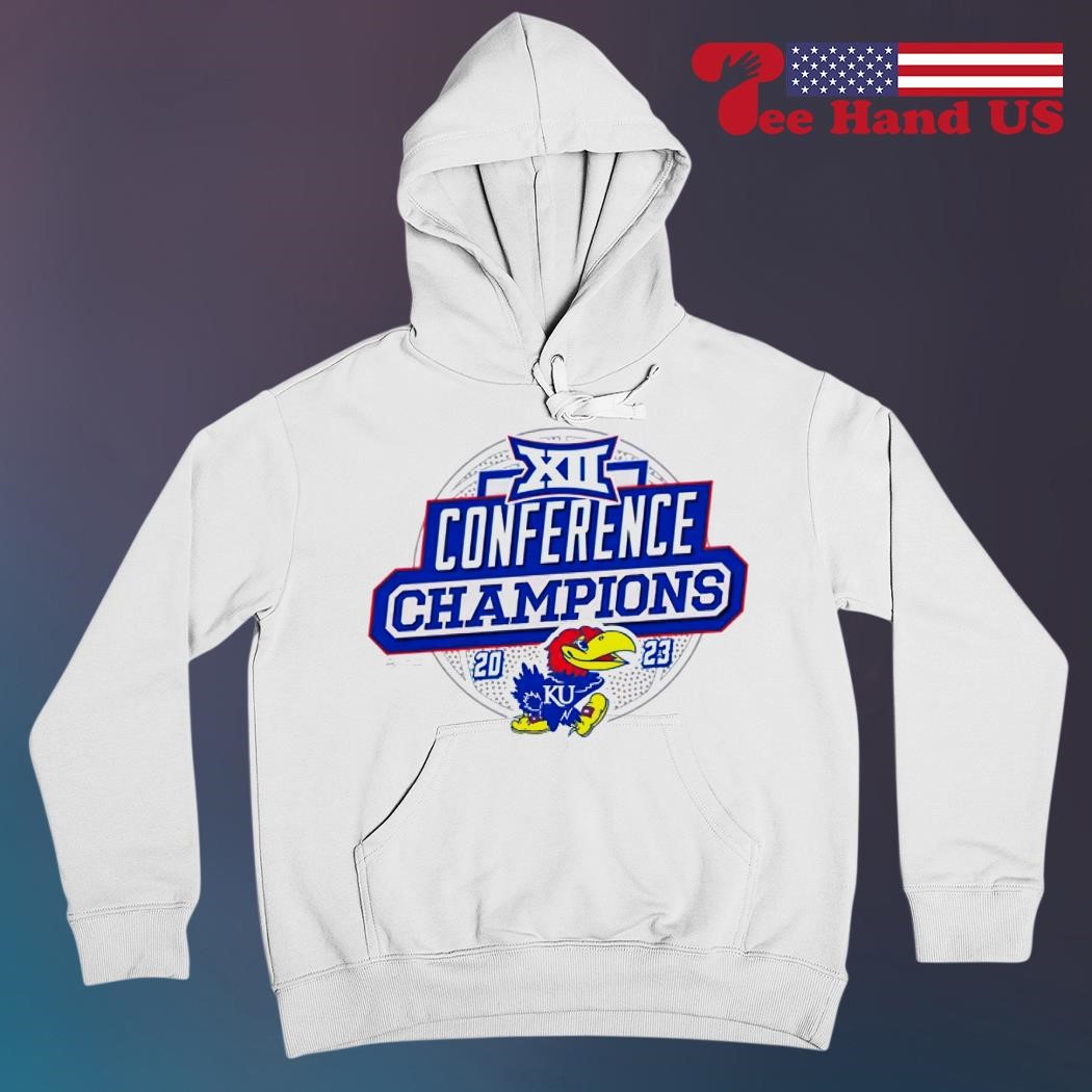 Original kansas Jayhawks 2023 Big 12 Champions History Repeats Conference Champs  shirt, hoodie, sweater, long sleeve and tank top