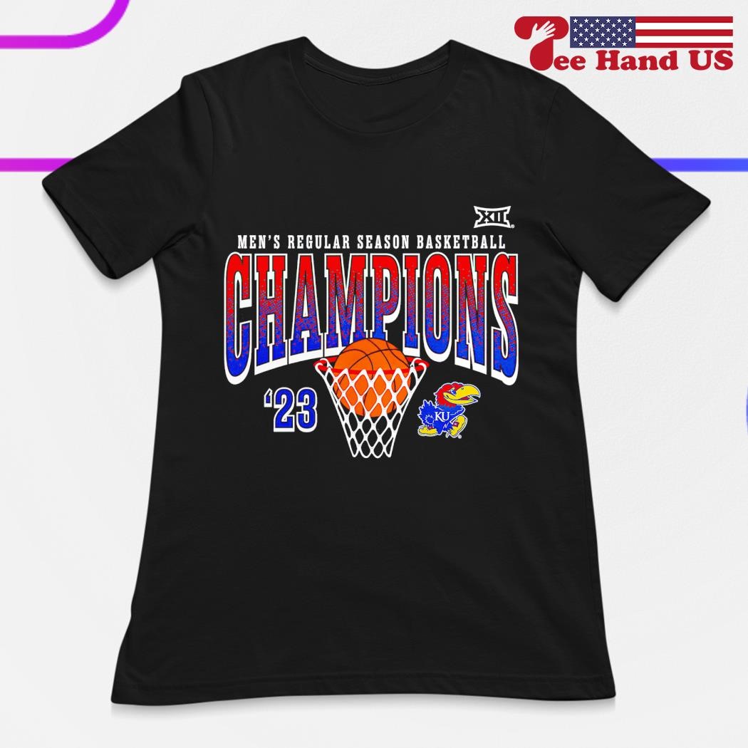 Kansas Jayhawks Women's 2023 Big 12 Men's Basketball Regular Season Champions  shirt, hoodie, sweater, long sleeve and tank top