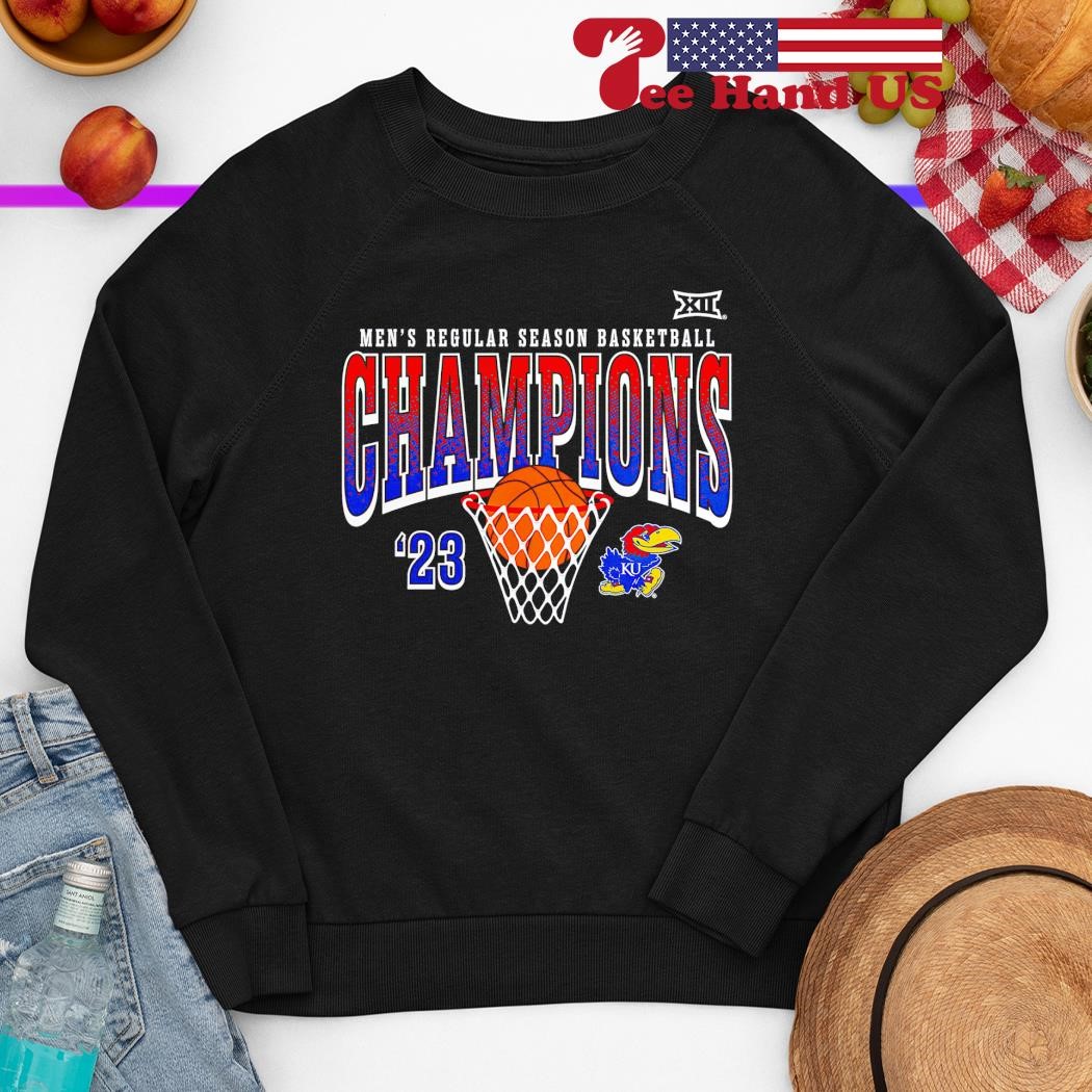 Kansas Jayhawks men's basketball 2023 Big 12 Champions shirt, hoodie,  sweater, long sleeve and tank top