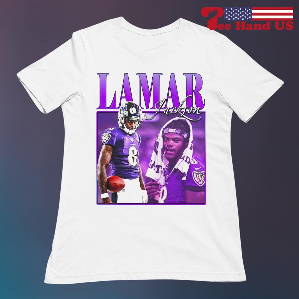 Lamar Jackson 8 Baltimore Ravens shirt, hoodie, sweater, long sleeve and  tank top