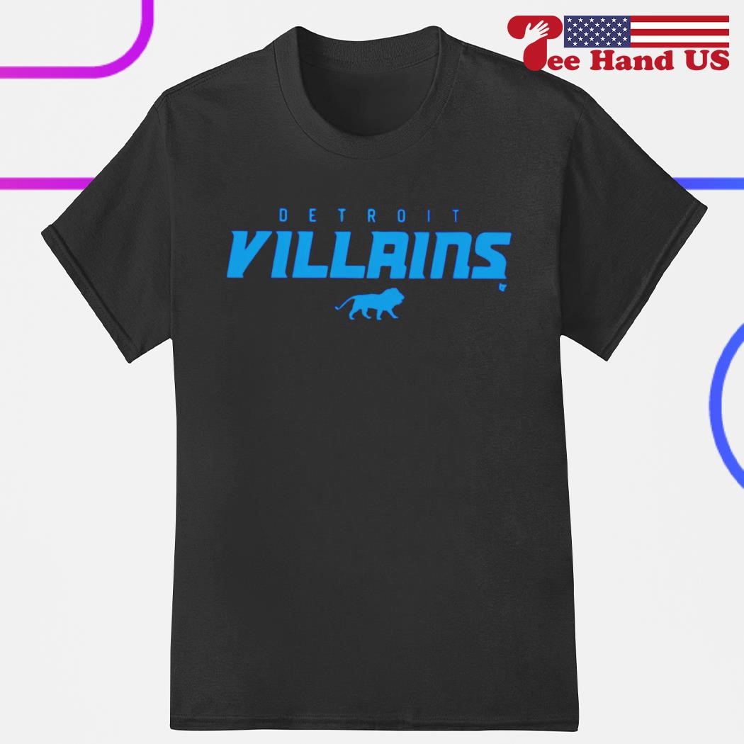 Men's lions Villain logo shirt