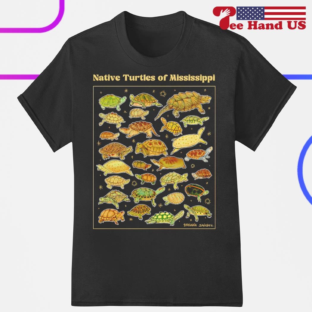 Native Turtles of Mississippi shirt