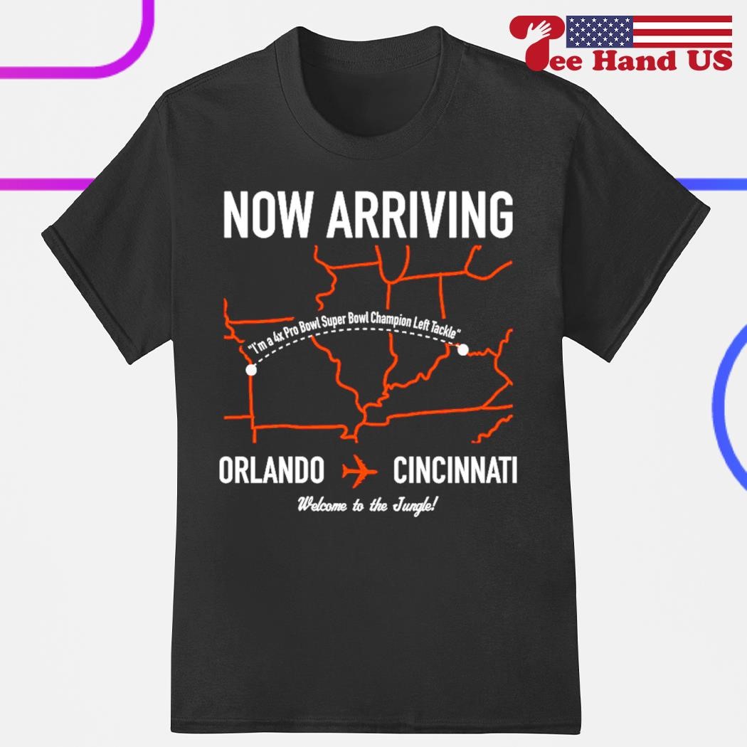 Now arriving Orlando to CincinnatI shirt