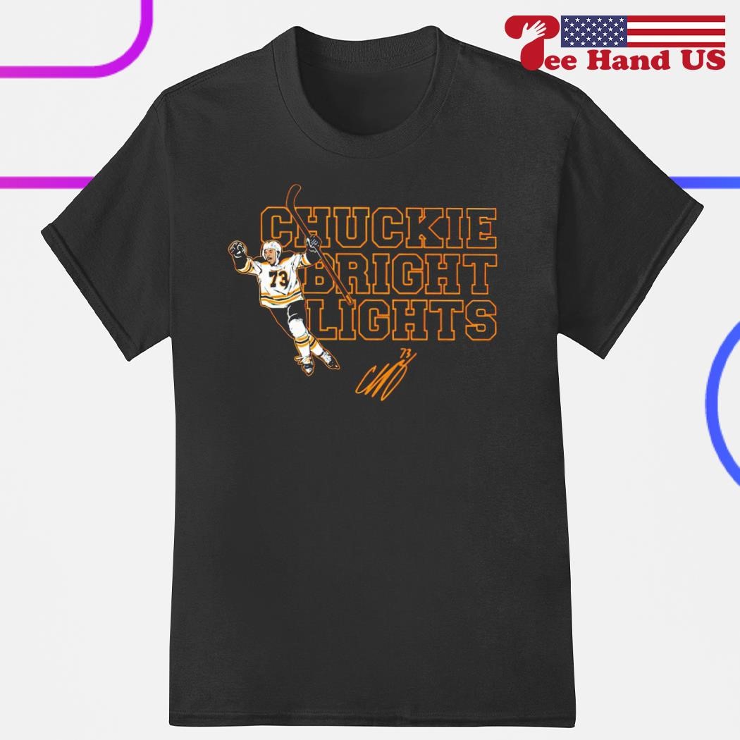 Official boston Bruins Chuckie Bright Lights signature shirt