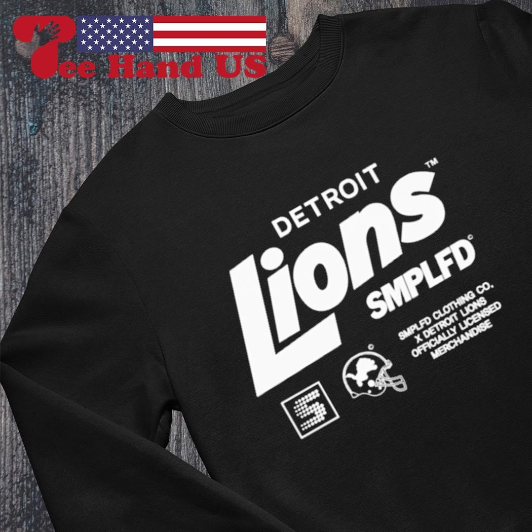 Official detroit Lions SMPLFD T-shirt, hoodie, sweater, long sleeve and  tank top