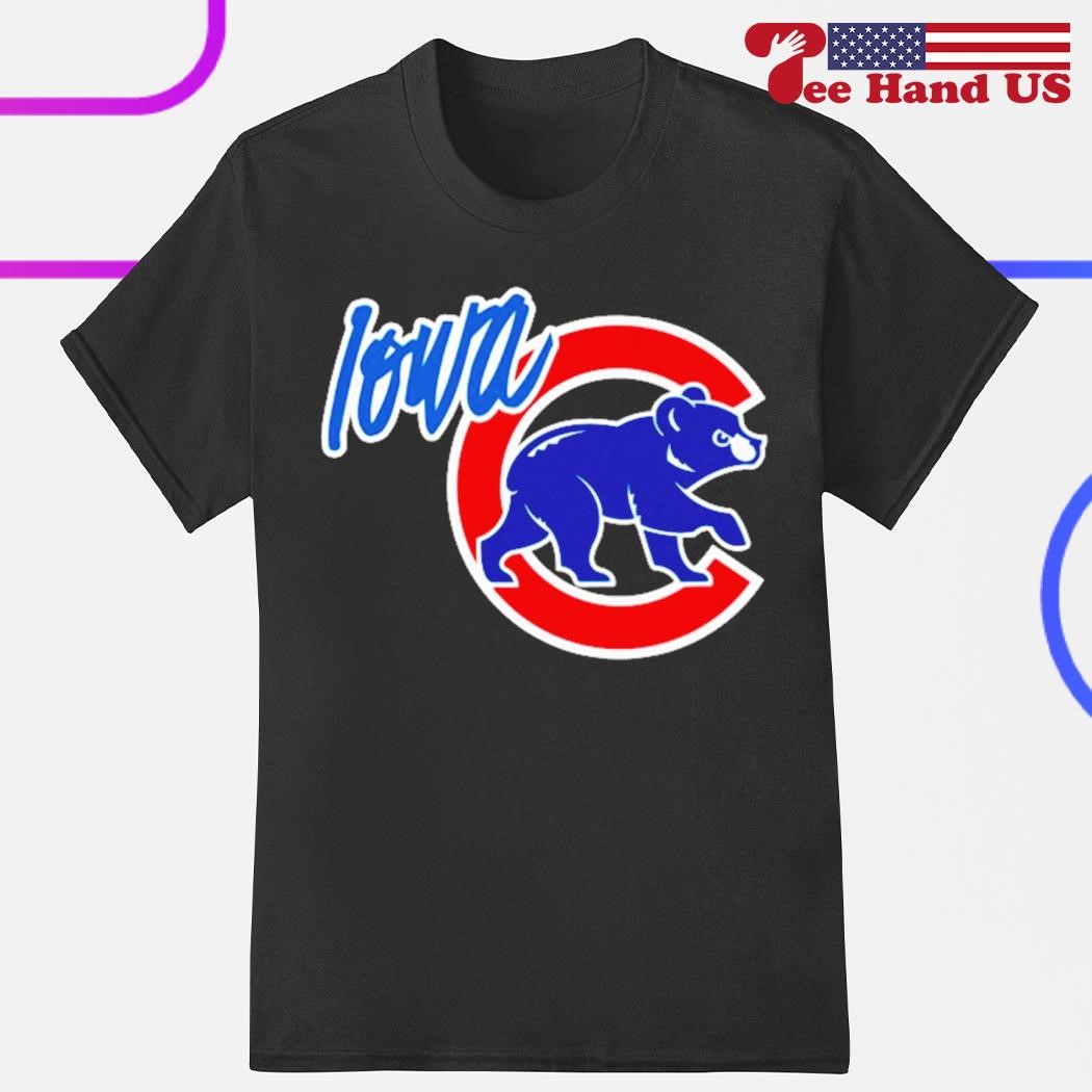 Iowa Cubs Champion Jersey T-Shirt - Gray