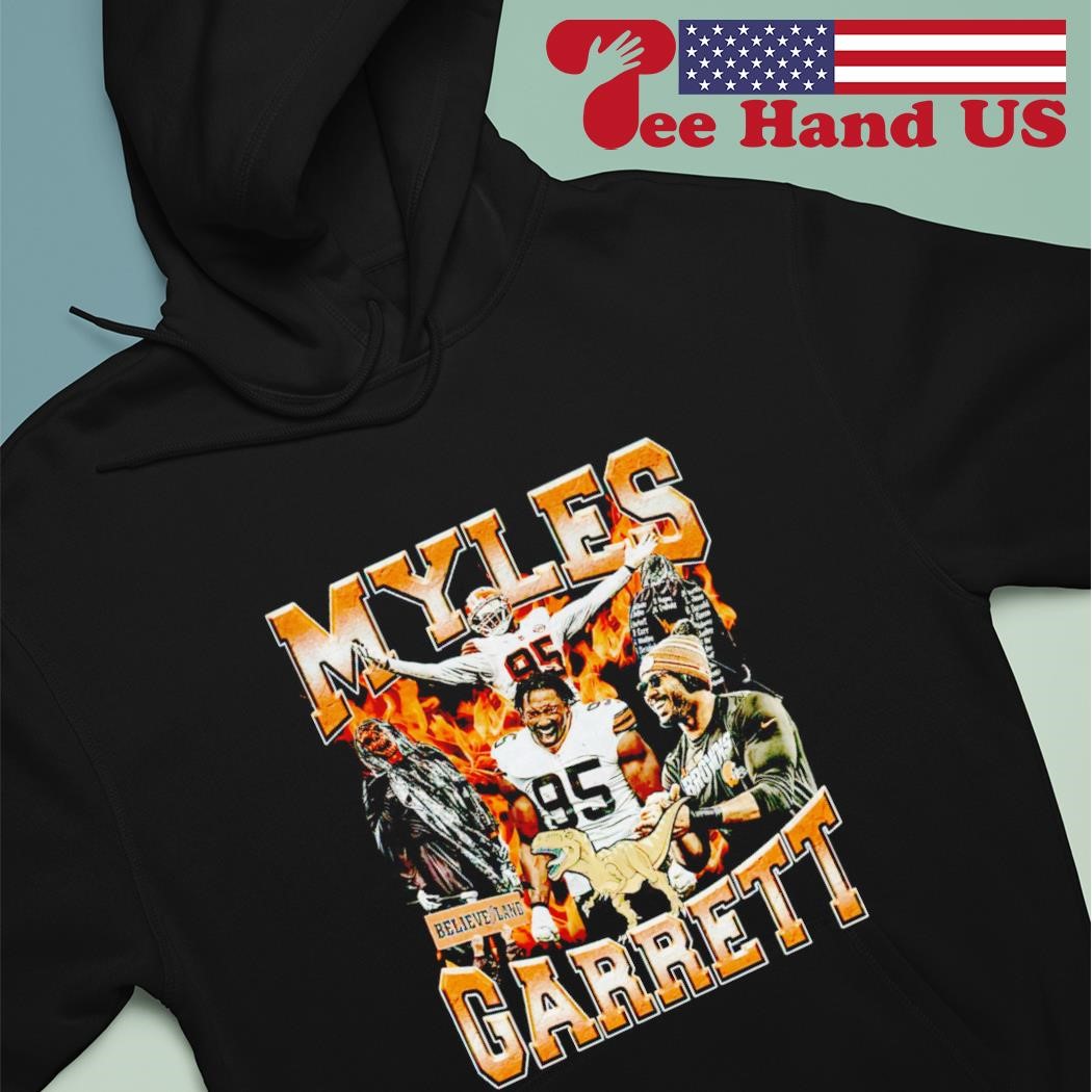 Jurassic Myles Garrett T shirt