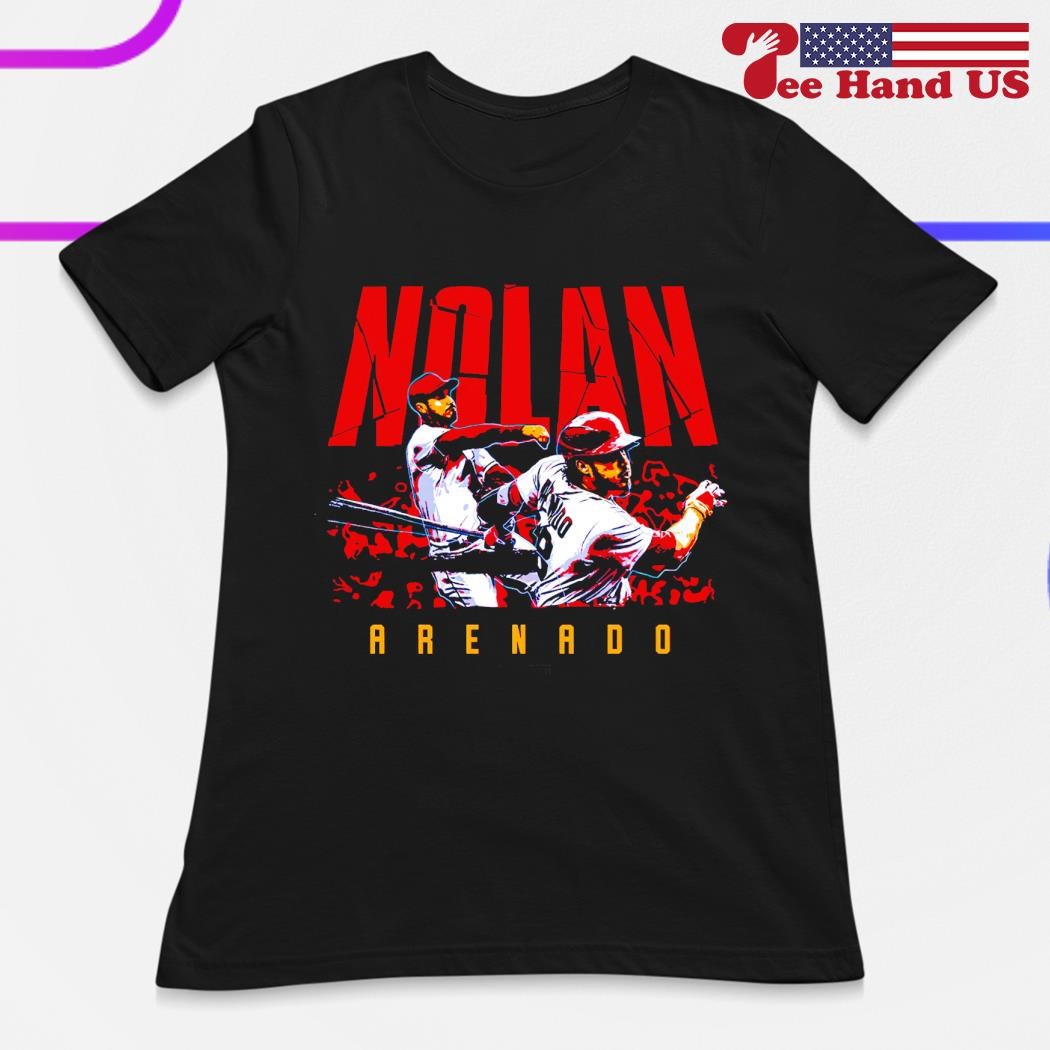 RED Cardinals Nolan Arenado Logo T-shirt ADULT 