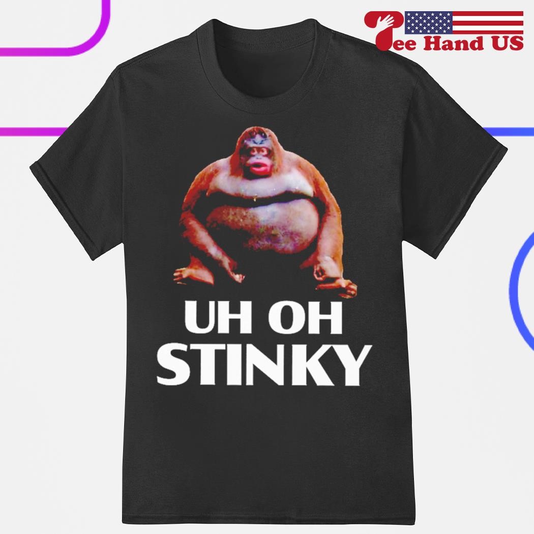 Uh Oh Stinky Monkey Orangutan Men's T-Shirt