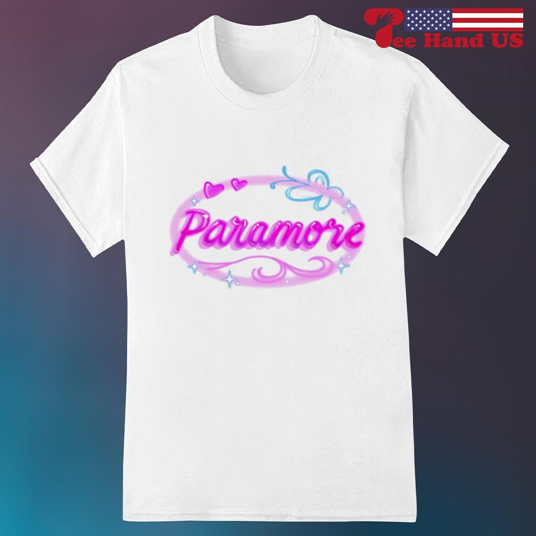 Official paramore Custom Hand Airbrushed shirt
