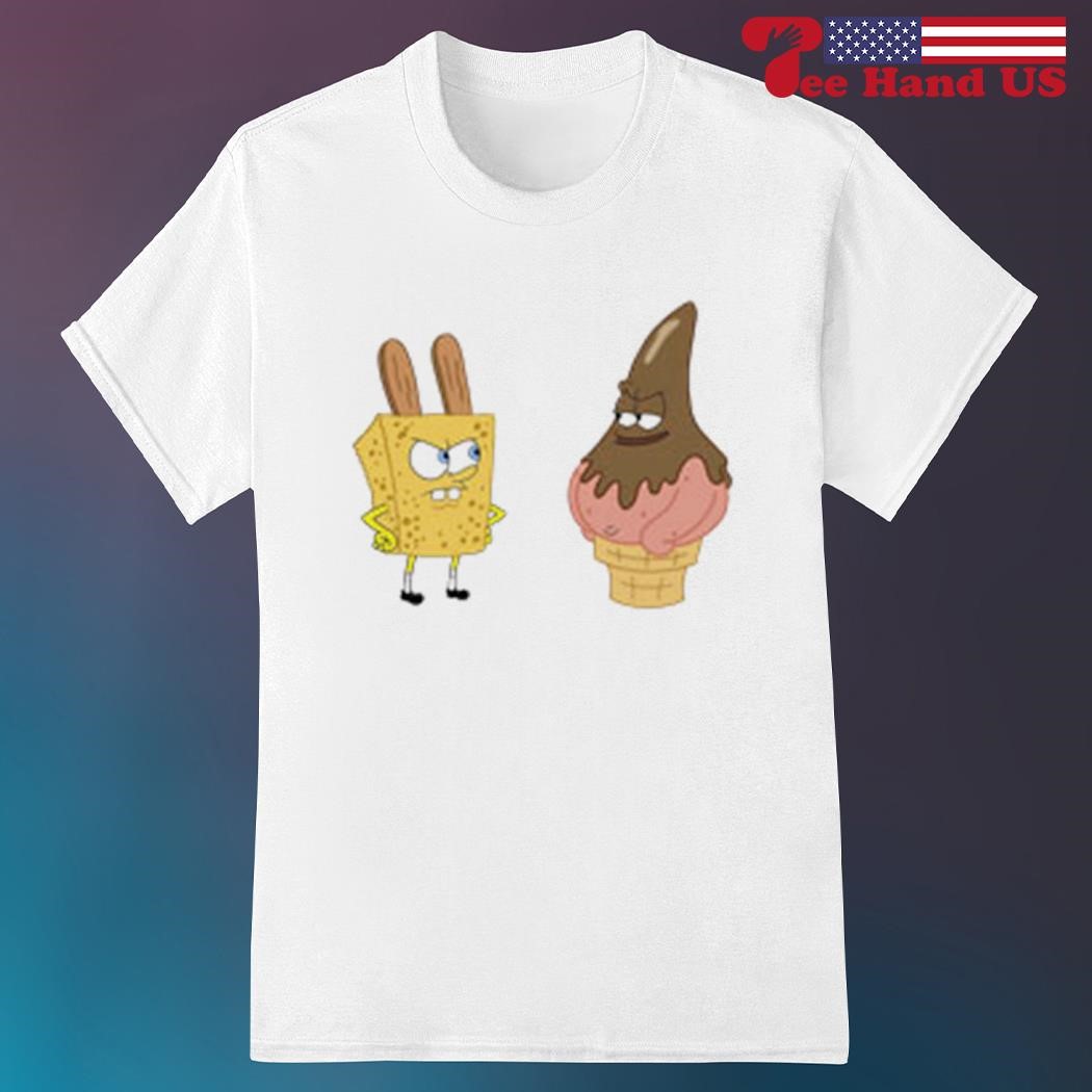 Official spongebob and Patrick the fry cook games shirt