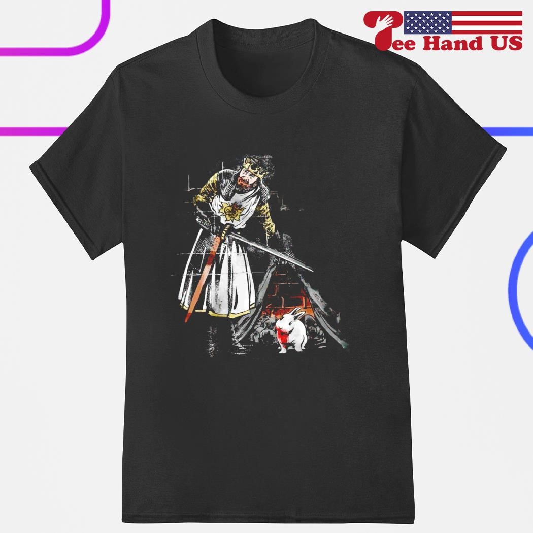 Official the Rabbit On The Wall Monty Python shirt