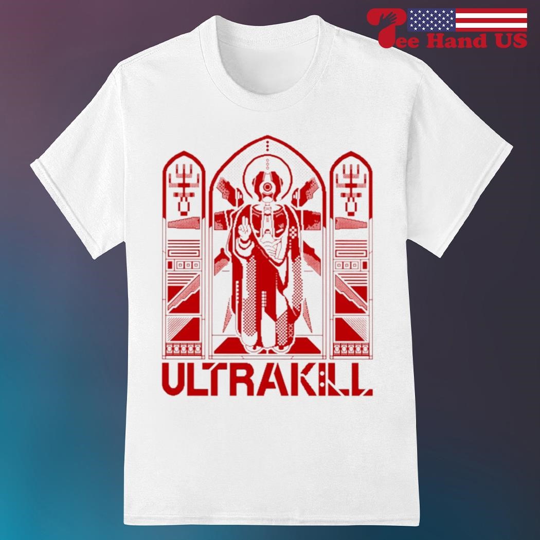 Official ultrakill Tenebre Rosso Sangue shirt