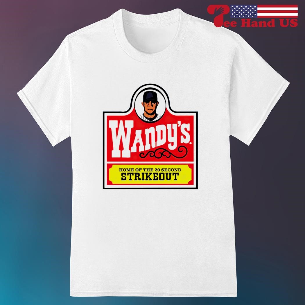 Official wandy's home of the 20 second strikeout shirt