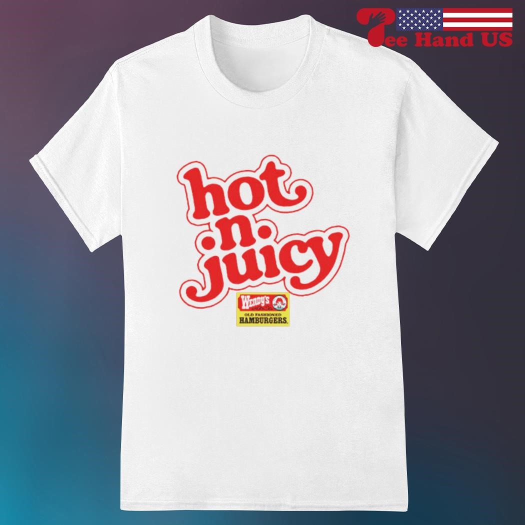 Official wendy’s hot n juicy shirt