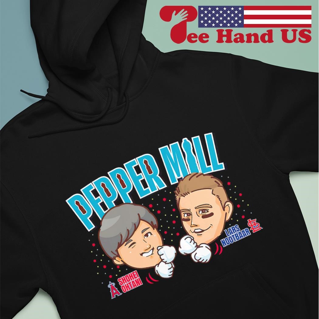 Pepper Mill Shohei Ohtani vs Lars Nootbaar shirt, hoodie, sweater, long  sleeve and tank top